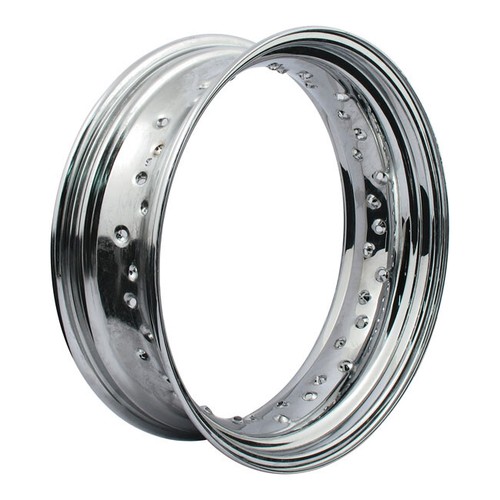 Chrom felgenring für harley - chrom,