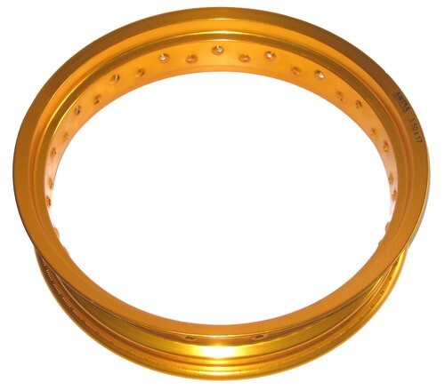 Aluminium felgenring gold - aluminium,